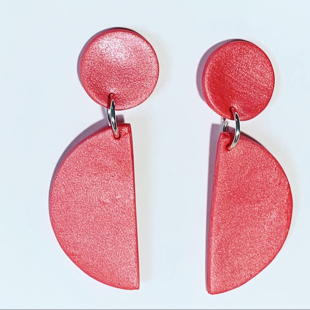 Polymer clay earrings- handmade